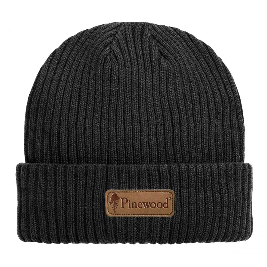 Czapka unisex Pinewood New Stoten czarna 1/2