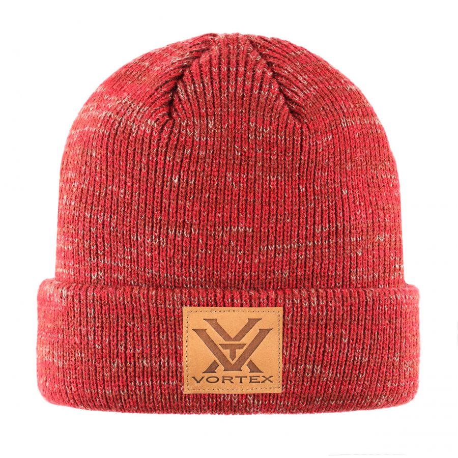 Czapka Unisex Vortex Northern Pass Beanie czerwona 1/4