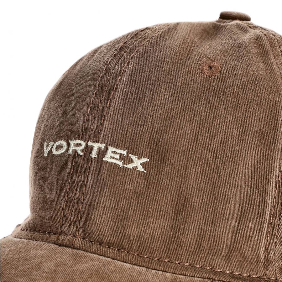 Czapka z daszkiem męska Vortex Logo Cap brązowa 3/3