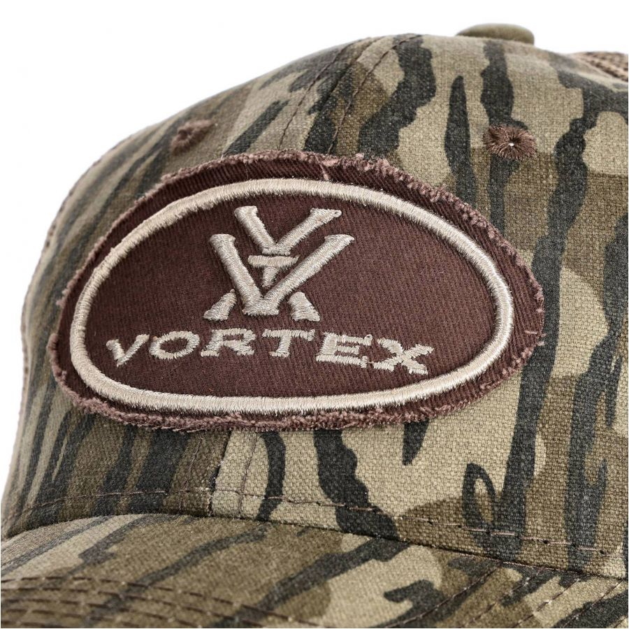 Czapka z daszkiem męska Vortex Mossy Oak Bottomland Patch Cap kamuflaż 3/3