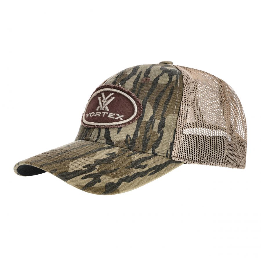 Czapka z daszkiem męska Vortex Mossy Oak Bottomland Patch Cap kamuflaż 1/3