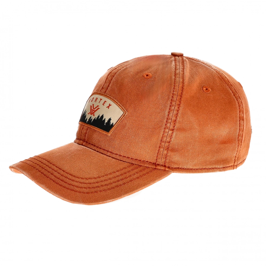 Czapka z daszkiem męska Vortex Timber Twitch Twill pomarańczowa 1/3