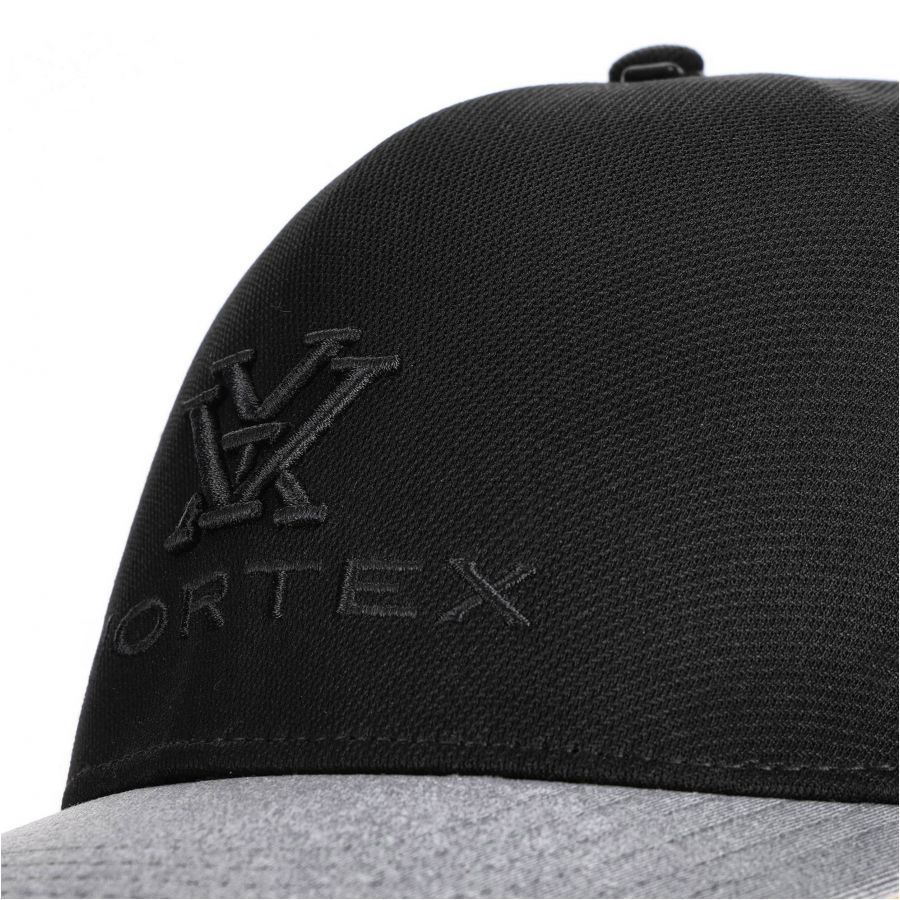 Czapka z daszkiem unisex Vortex Fitted Black Out 3/3