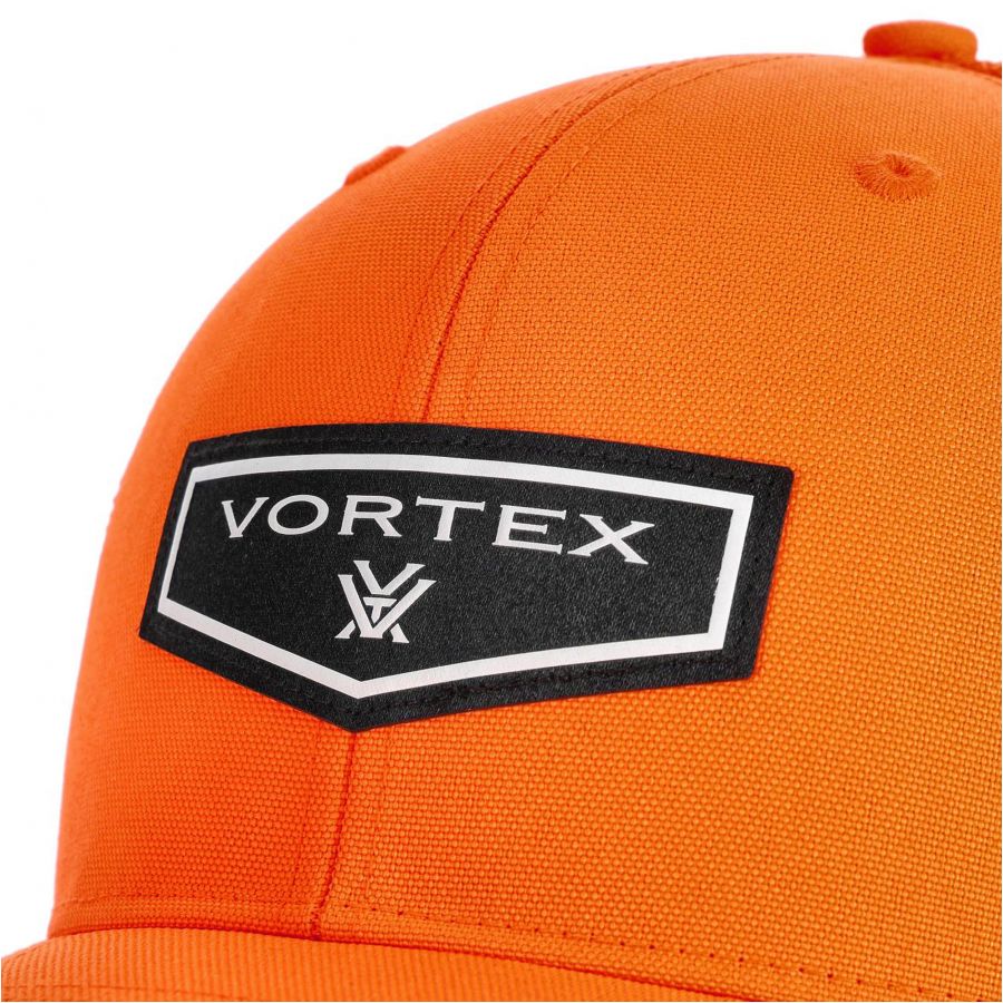 Czapka z daszkiem unisex Vortex Strong Point pomarańczowa 3/3