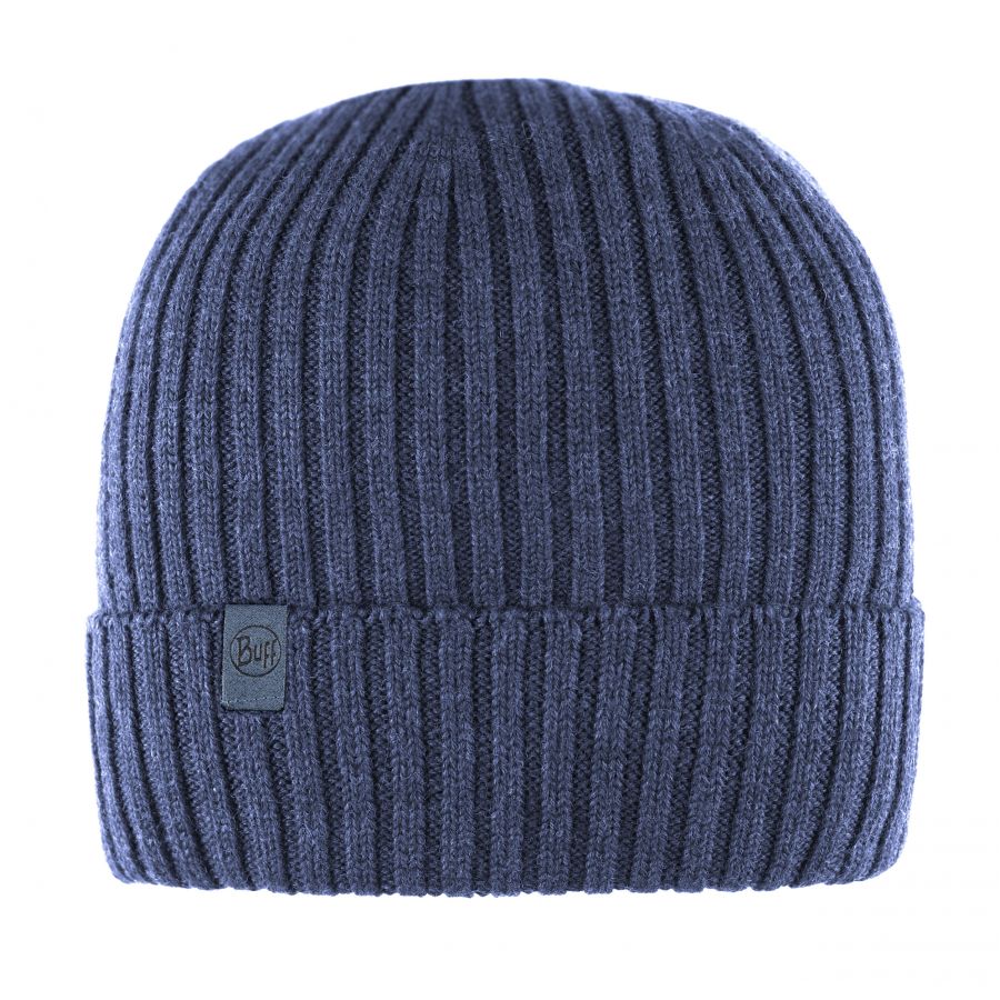 Czapka zimowa BUFF Merino Wool Hat Norval granatowa 1/4