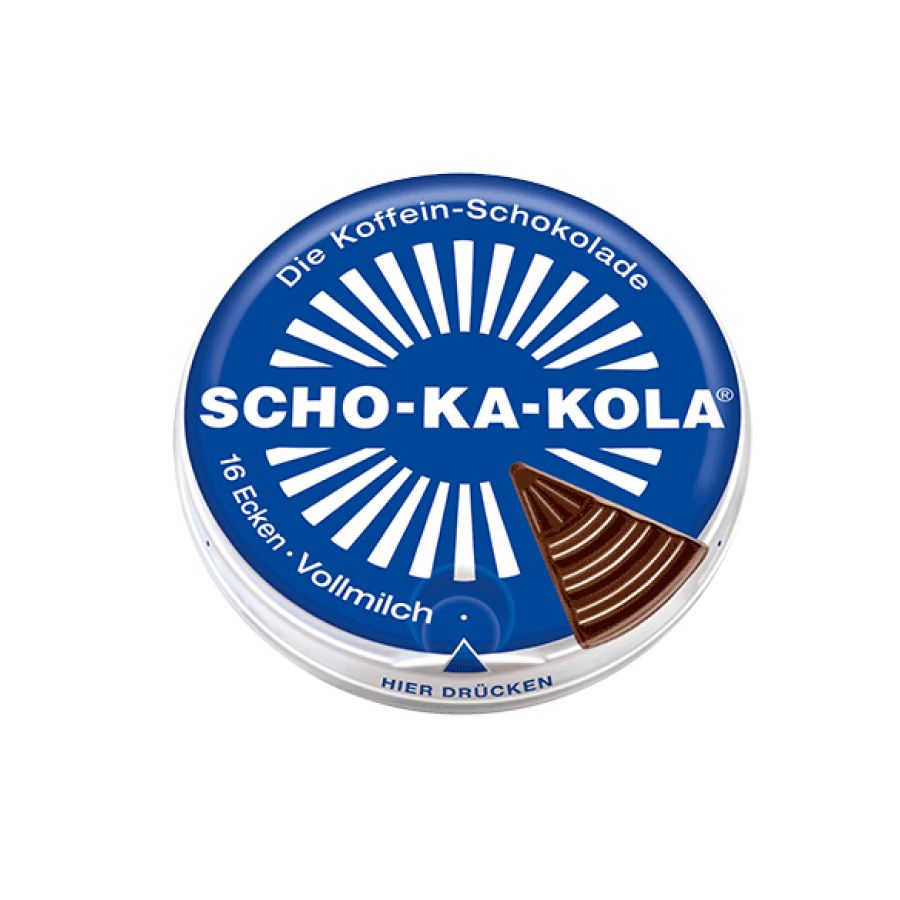 Czekolada Scho-Ka-Kola mleczna z kofeiną 100 g 1/1