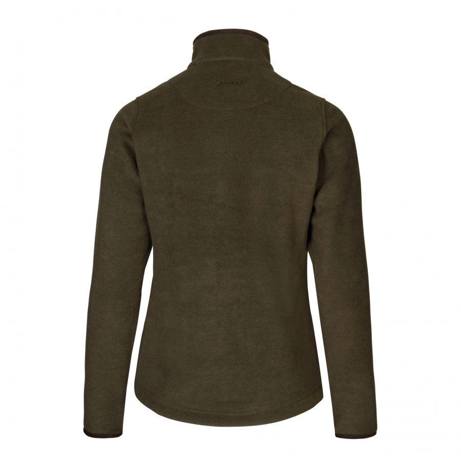 Damska bluza Seeland Ivy Fleece Pine green melange 2/2