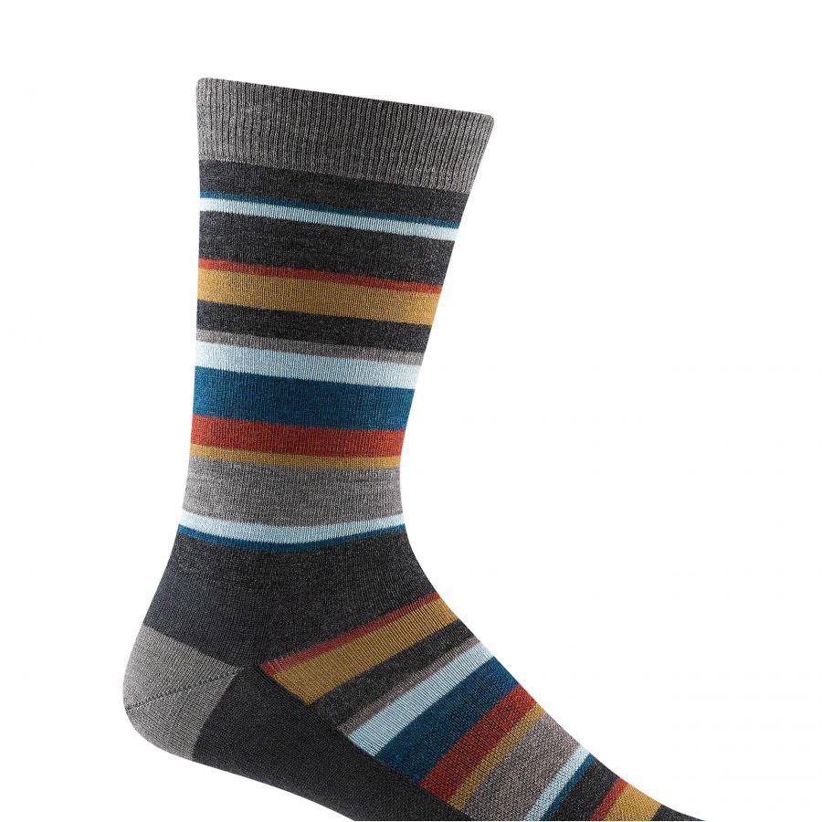 Darn Tough Druid Crew Charcoal casual socks 2/3