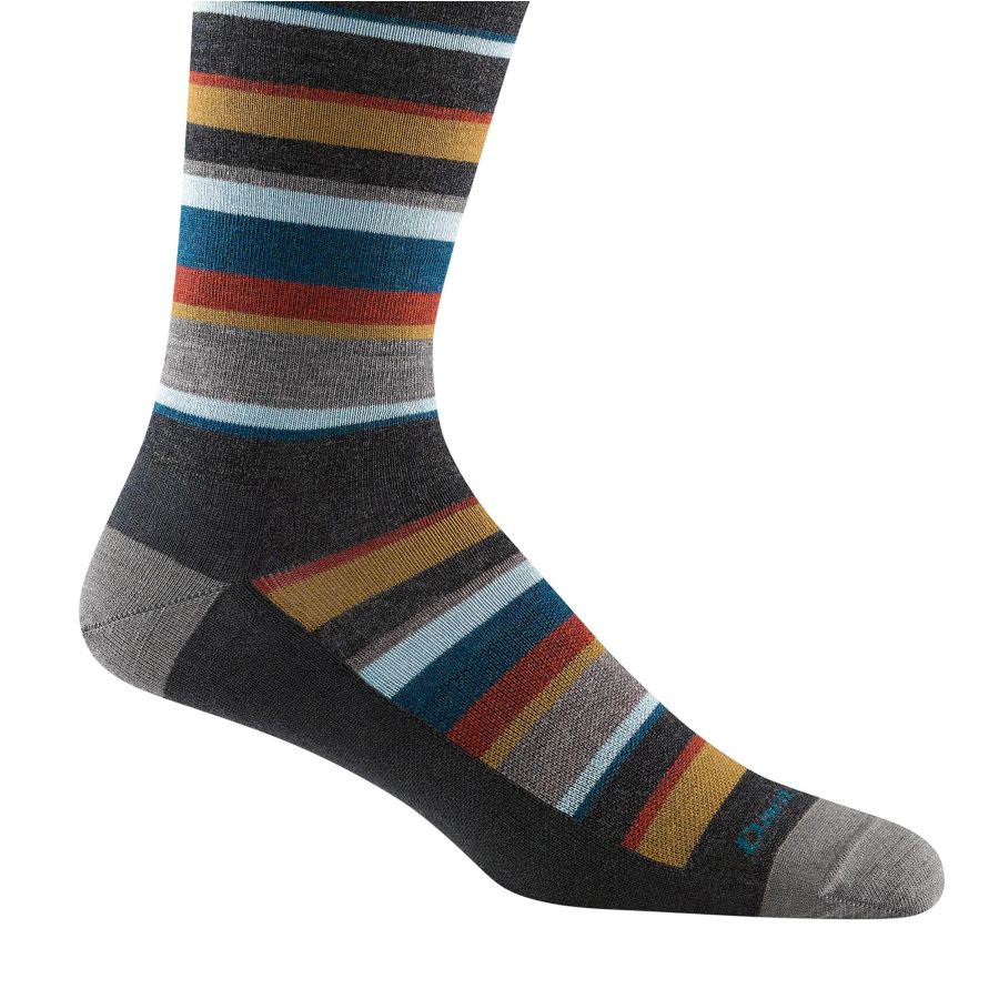 Darn Tough Druid Crew Charcoal casual socks 3/3