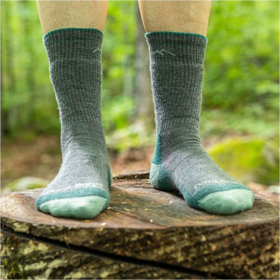 Darn Tough Hiker Boot Slate Trekking Socks 4/4