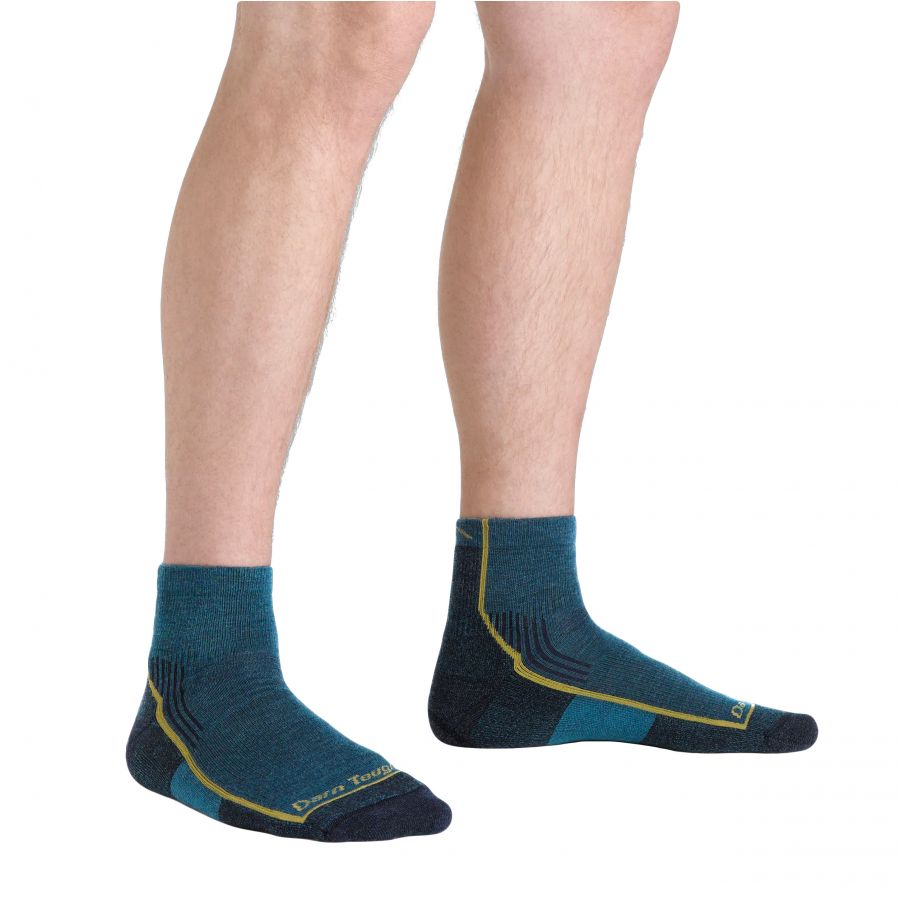 Darn Tough Hiker Quarter Dark trekking socks 4/4