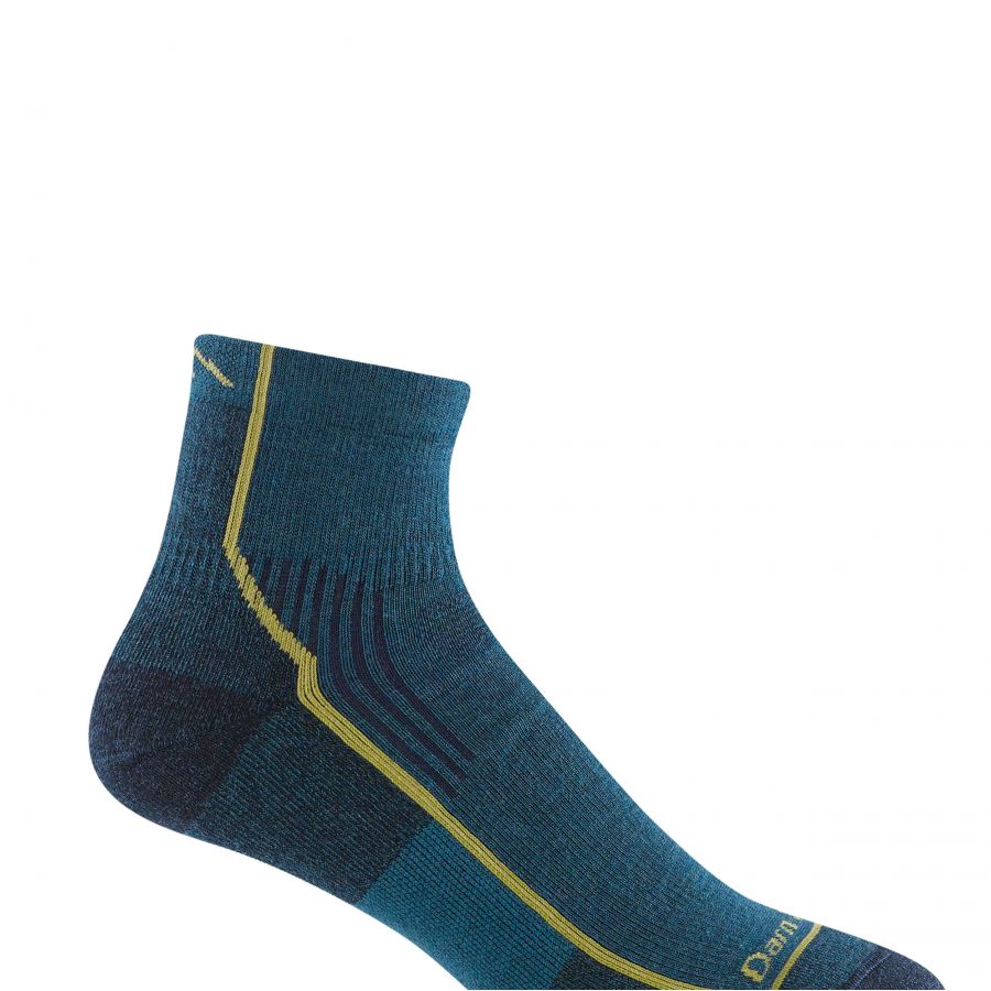 Darn Tough Hiker Quarter Dark trekking socks 3/4