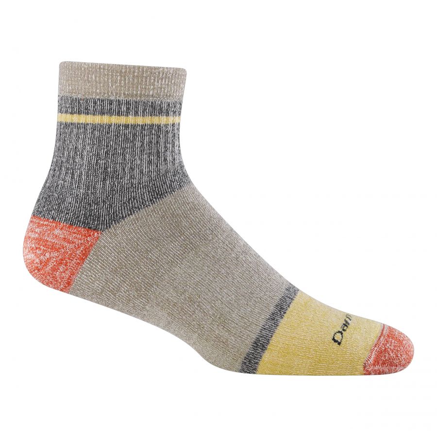 Darn Tough Home Base Rye casual socks 1/4