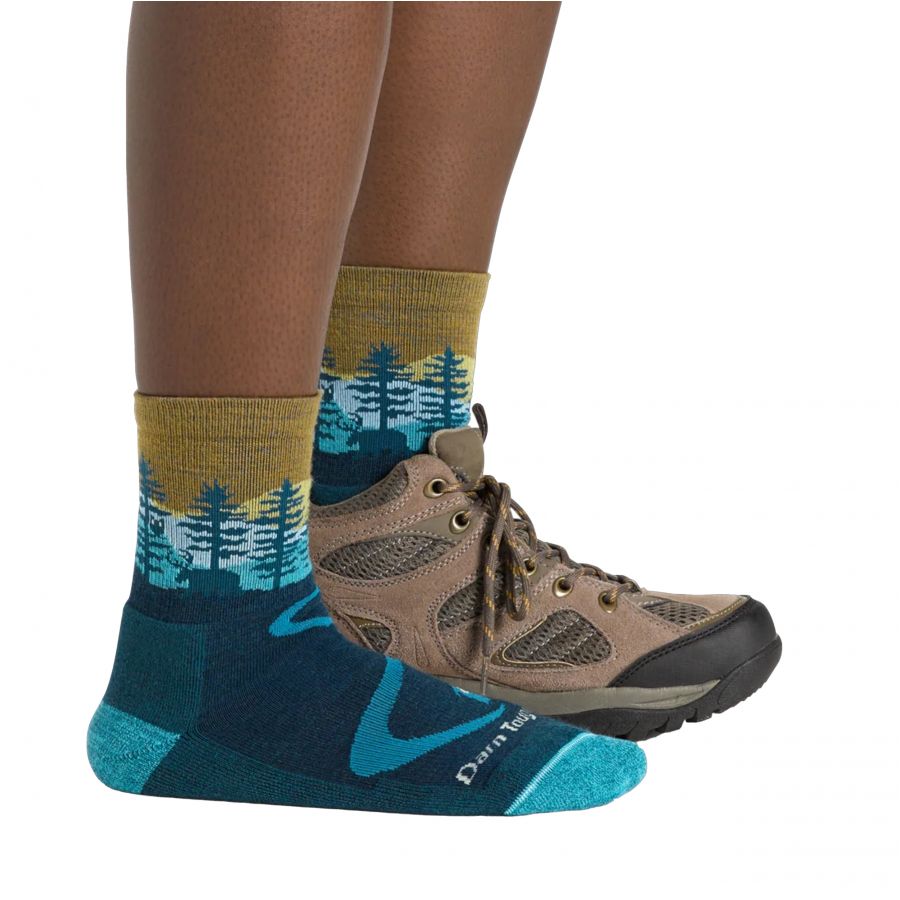 Darn Tough Northwoods Dark De trekking socks 3/4