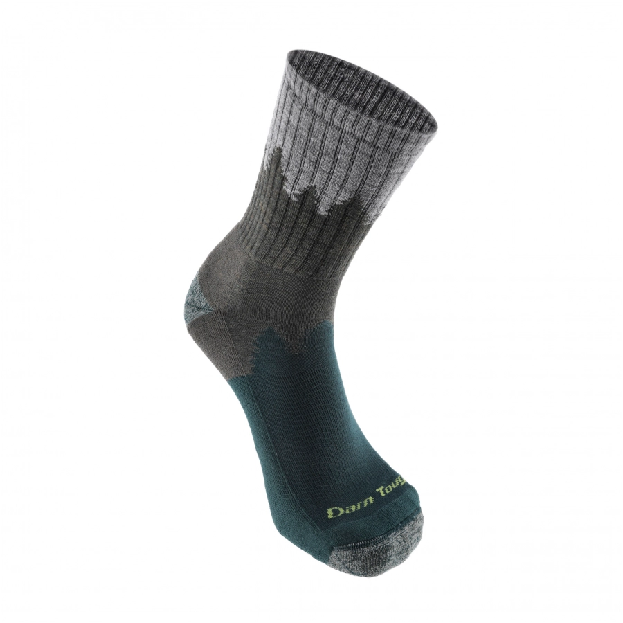 Darn Tough Number 2 Green trekking socks 3/6