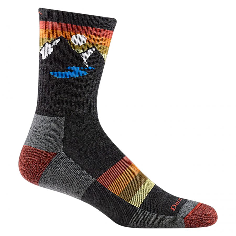 Darn Tough Sunset Ridge Charc Trekking Socks 1/4