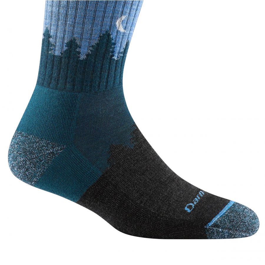 Darn Tough Treeline Blue Trekking Socks 2/4