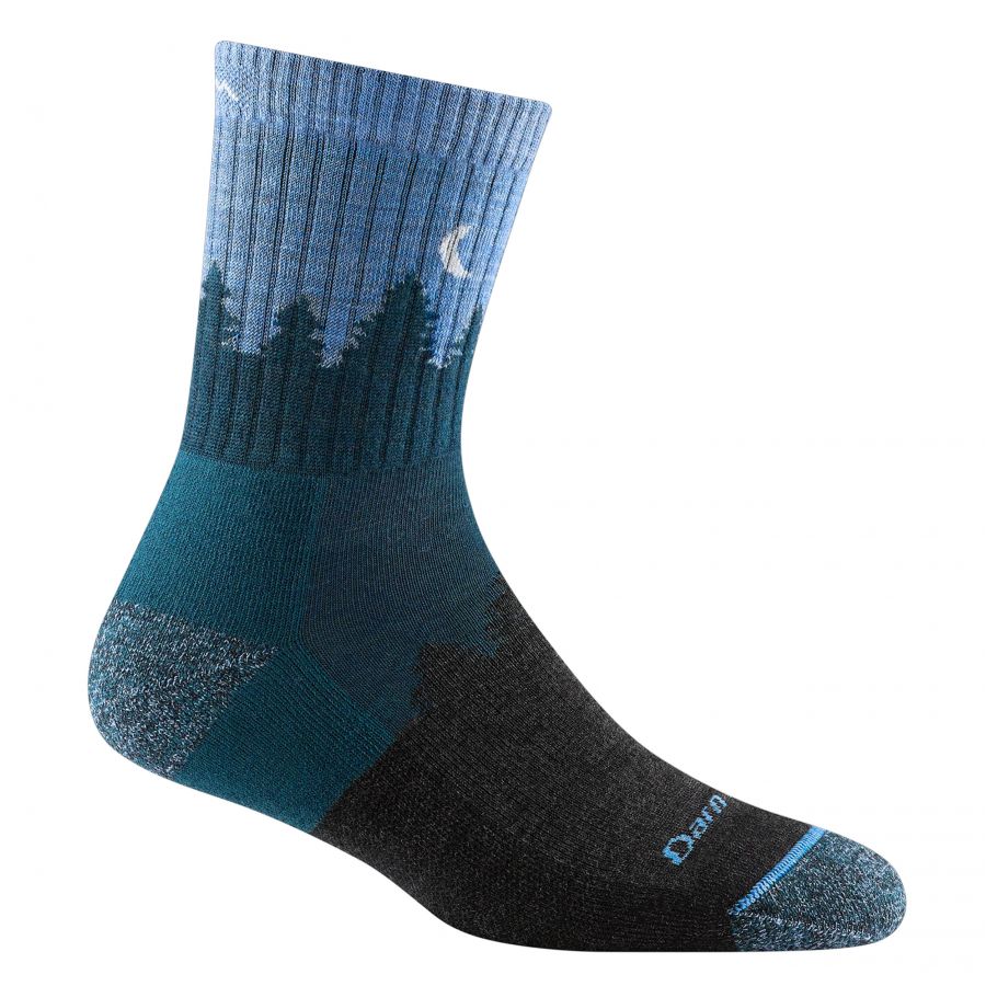 Darn Tough Treeline Blue Trekking Socks 1/4