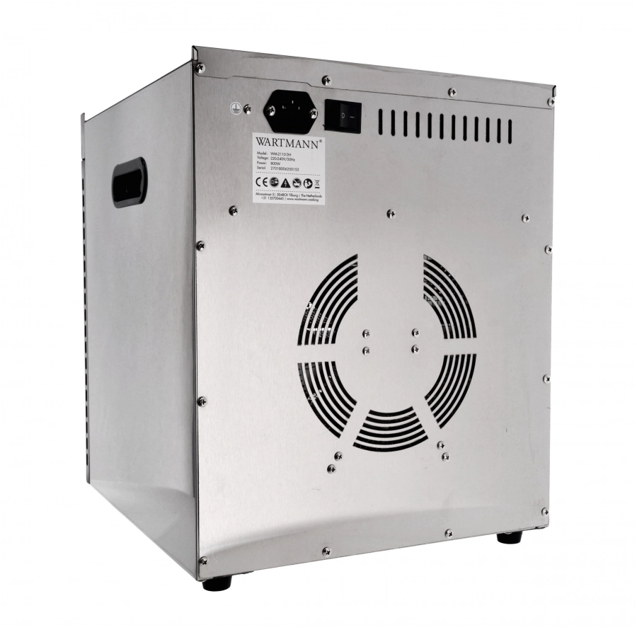 Dehydrator stalowy Wartmann WM-2110 DH z podświetleniem wnętrza 3/6