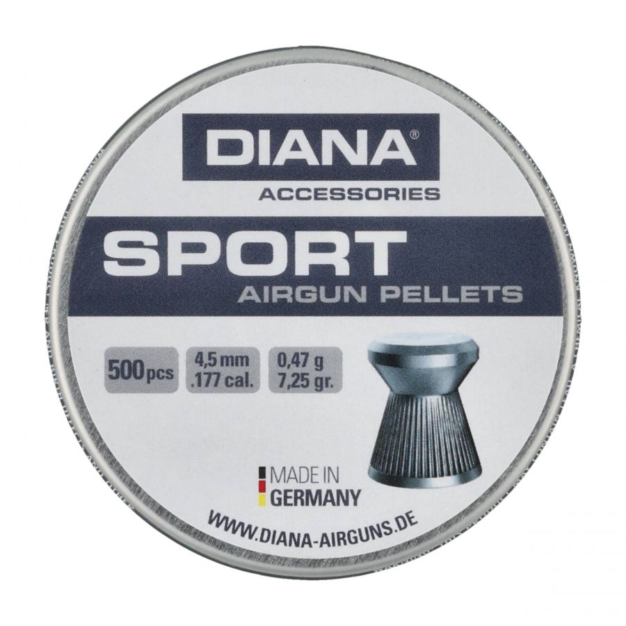 Diana Sport 4.5 mm shotgun shell 500 pcs. 1/4