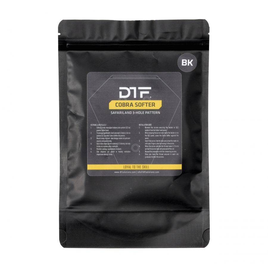 DTF Cobra Softer comfort Blac thigh panel pad 4/4