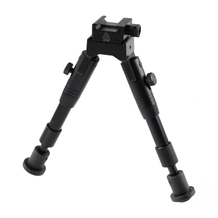 Dwójnóg UTG Shooter's SWAT Bipod Rubber Feet 6,2" - 6,7" Picatinny, czarny 1/8