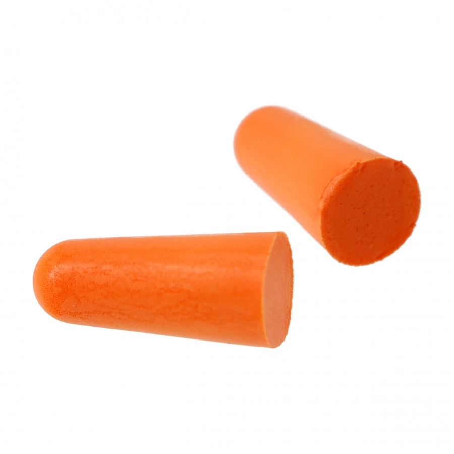 Earmor MaxDefence earplugs in aluminum 2/4