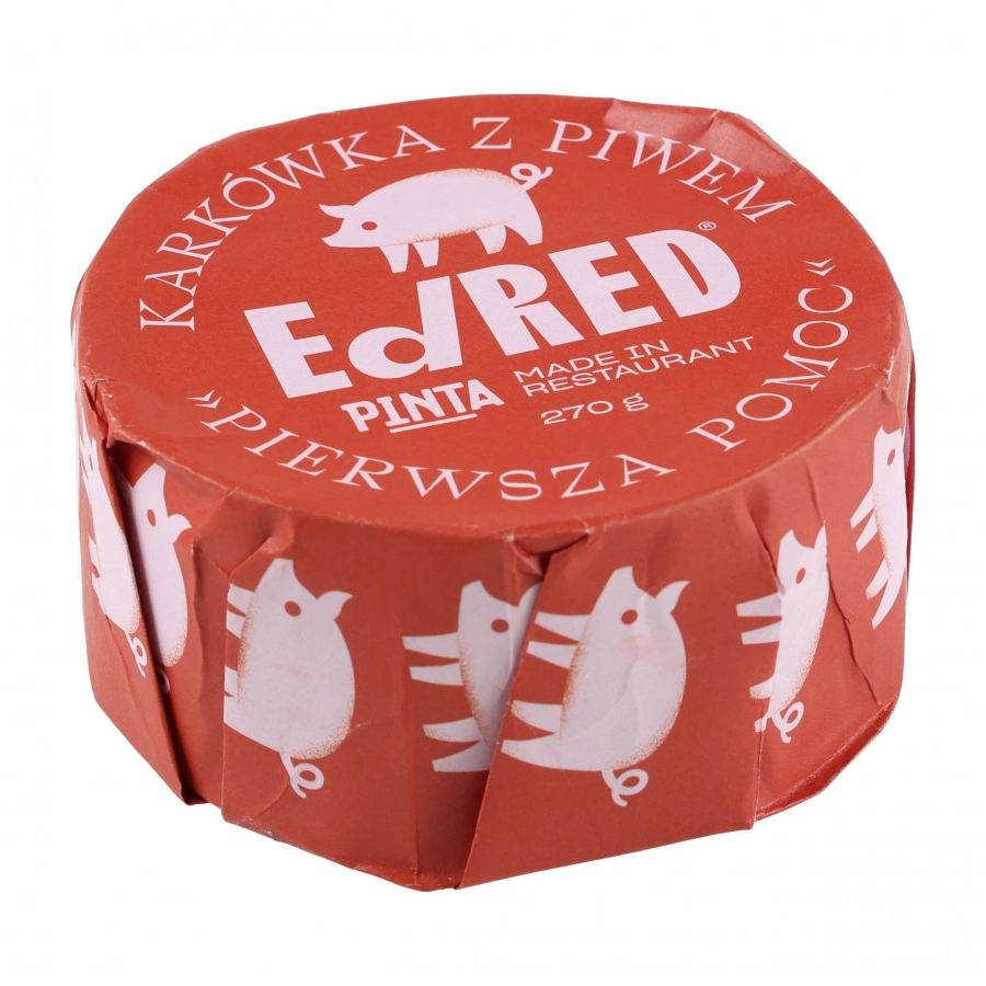 Ed Red Originals canned pork neck with beer 270 g 2/2