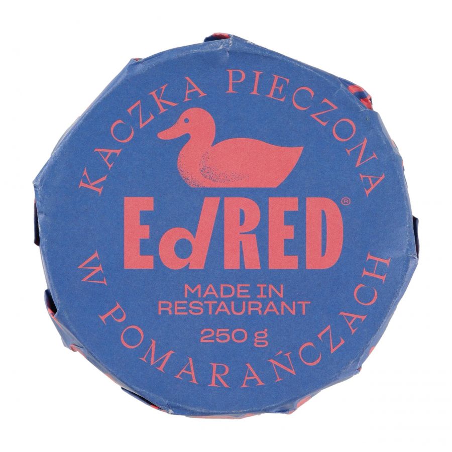 Ed Red Originals canned roast duck 250 g 1/2