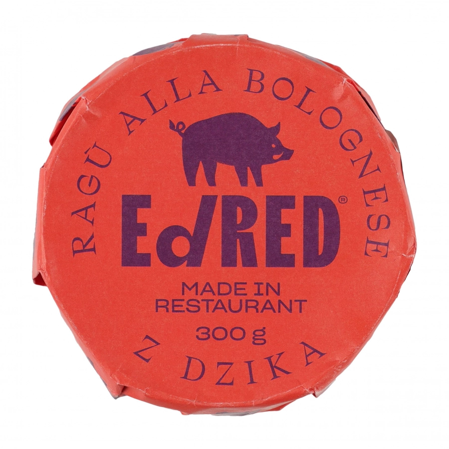 Ed Red Ragu alla Bolognese canned wild boar 300 g 1/2