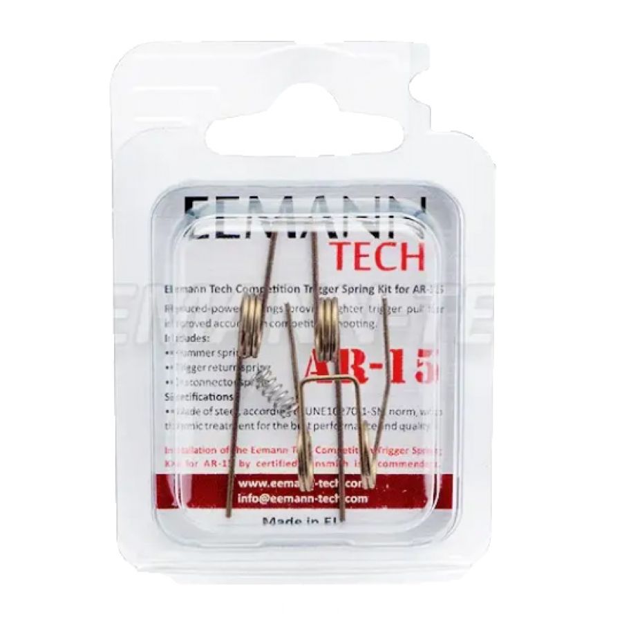 Eemann Tech spring kit for AR-15 ~2.5lb 2/3