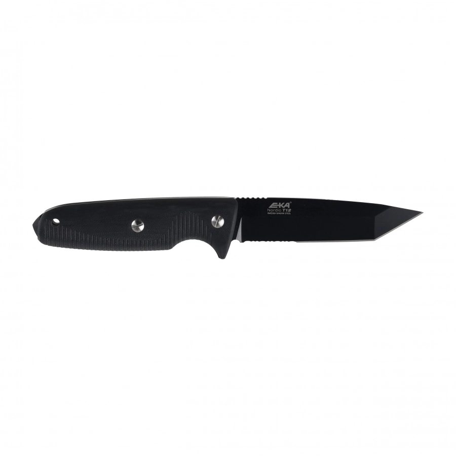 Eka Nordic W12 black fixed-blade knife 2/8