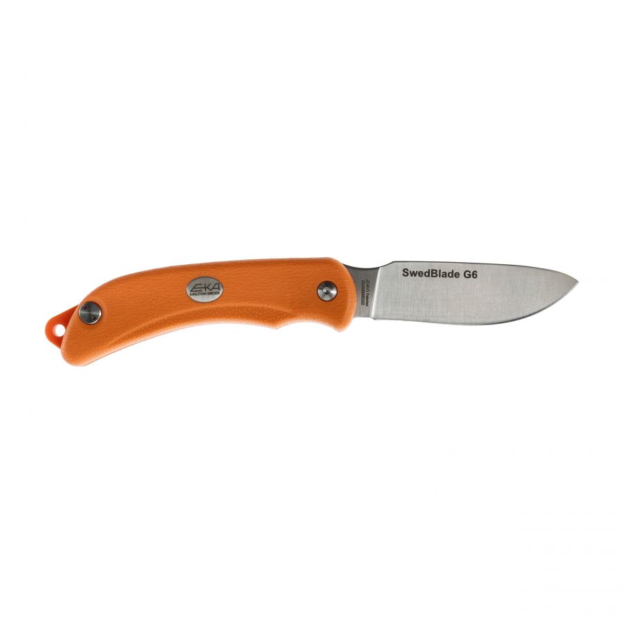 Eka SwedBlade G6 orange knife. 2/10