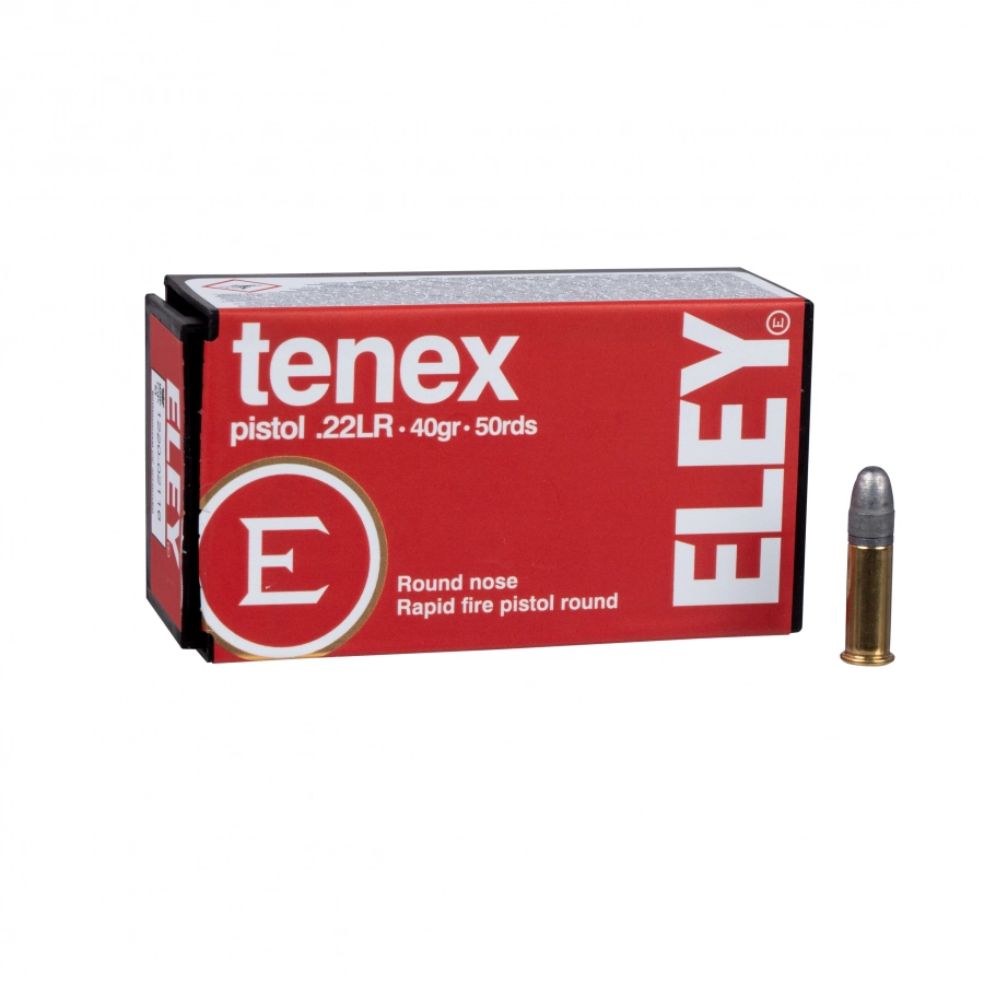 ELEY Tenex Pistol cal. 22LR ammunition 1/1