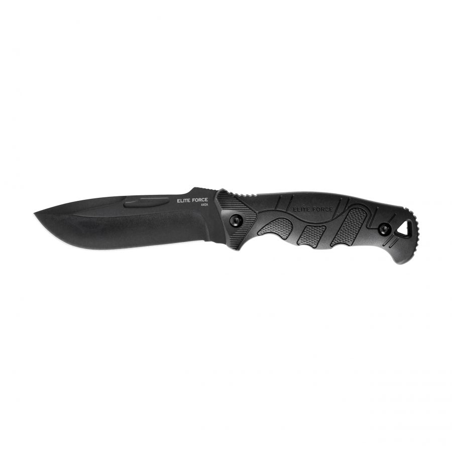 Elite Force EF 710 fixed blade black knife 1/5