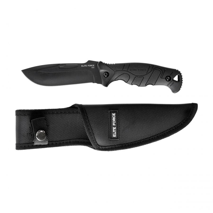 Elite Force EF 710 fixed blade black knife 4/5