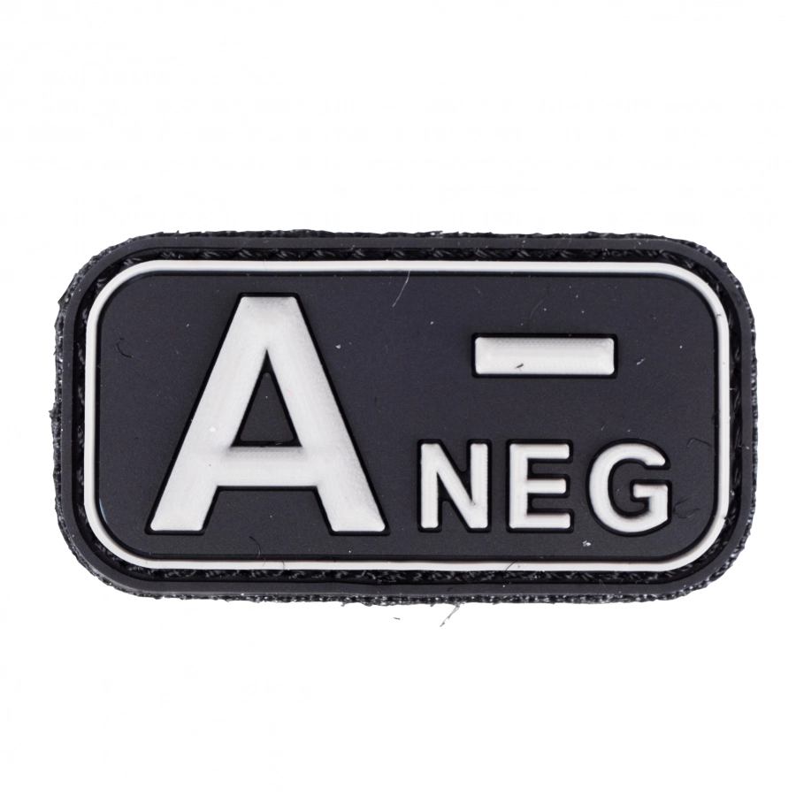 Emblem 3D PVC sticker blood group A- 1/1