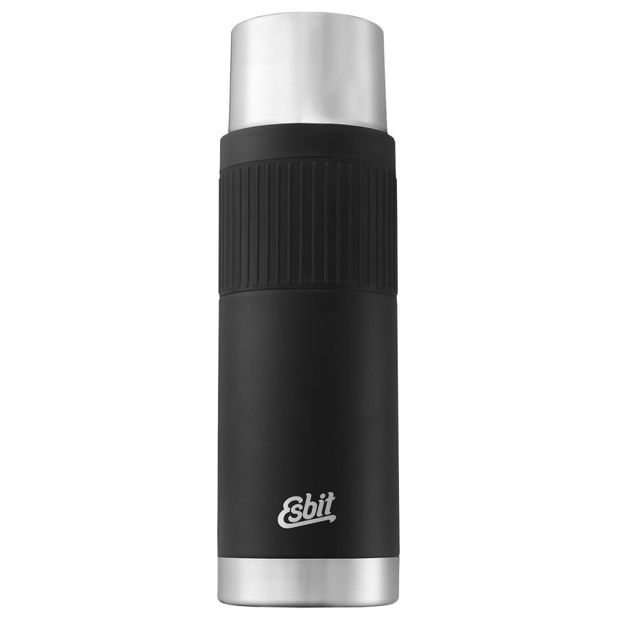 Esbit Sculptor Vacuum Flask sleeve thermos 1 l black 1/4