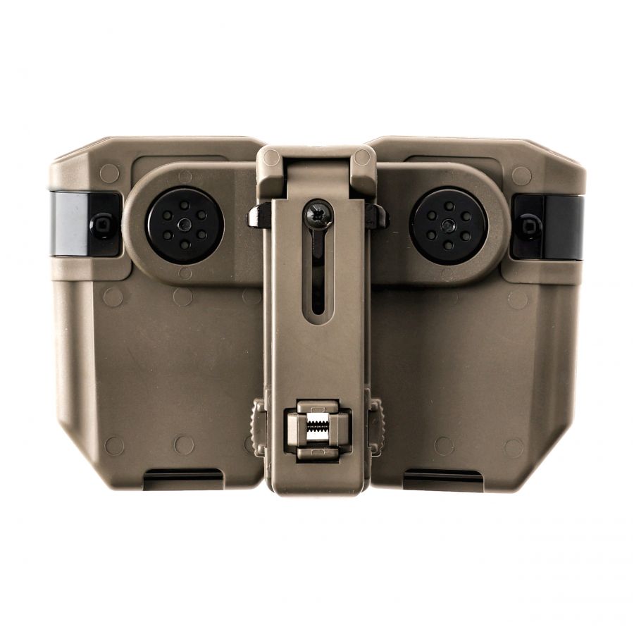 ESP MH-MH-14-AK cargo pouch with UBC-02 Khaki clip. 2/3