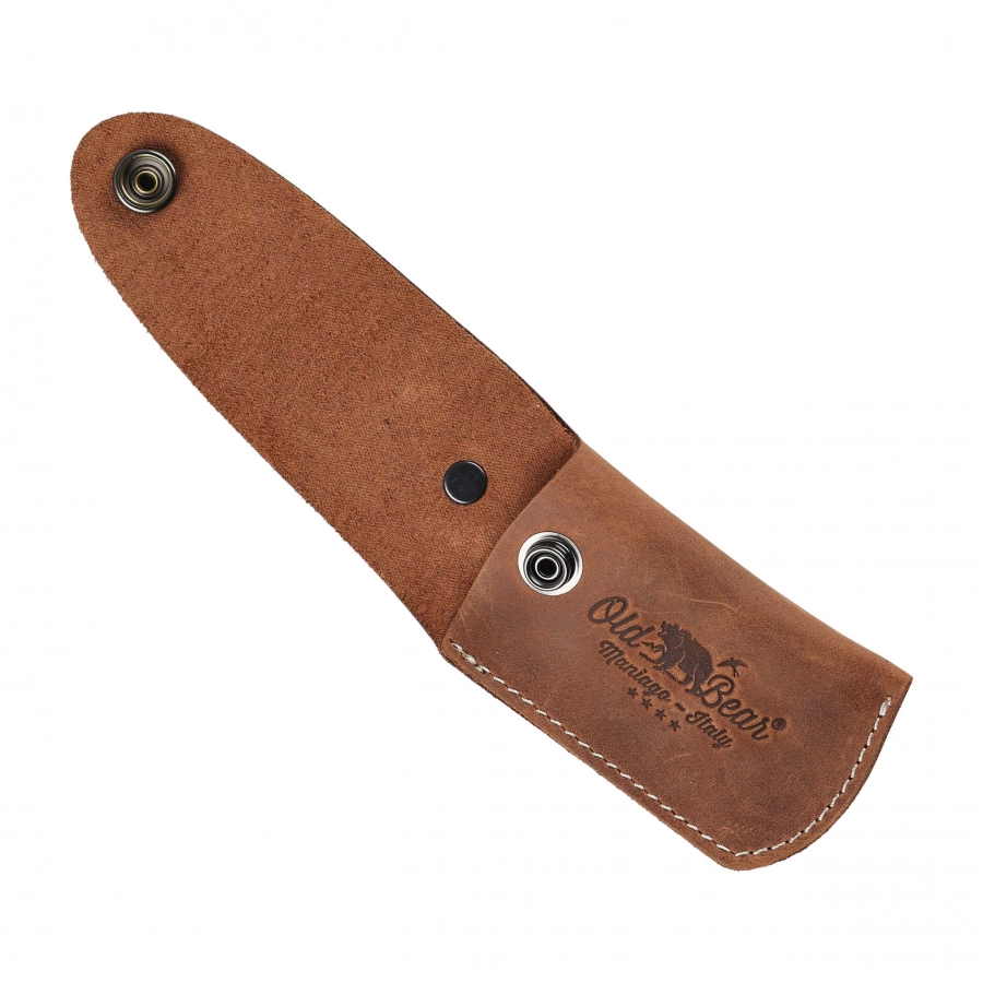 Etui na nóż składany Antonini Old Bear Leather Sheath 125 mm - brown 3/4