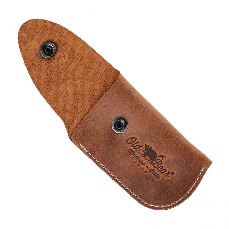 Etui na nóż składany Antonini Old Bear Leather Sheath 145 mm - brown 3/4