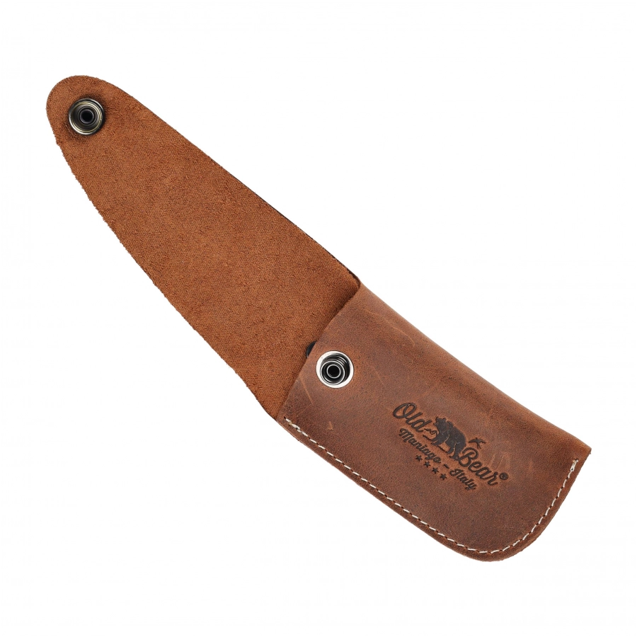 Etui na nóż składany Antonini Old Bear Leather Sheath 160 mm - brown 3/4