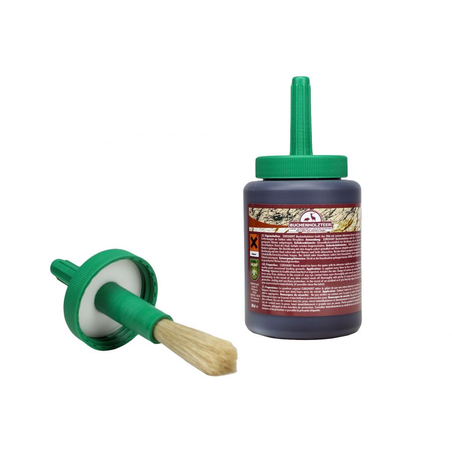 Eurohunt beech tar 500 ml brush 1/1