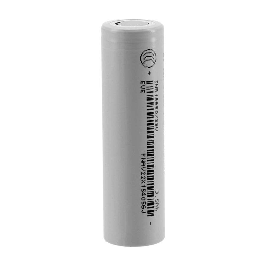 Eve 18650 lithium-ion battery 3500 mAh 3.6 V 2/4