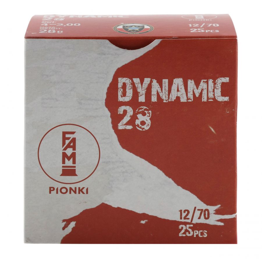 FAM Pionki 12/70 Dynamic 28g 4-3.00mm ammunition 4/4