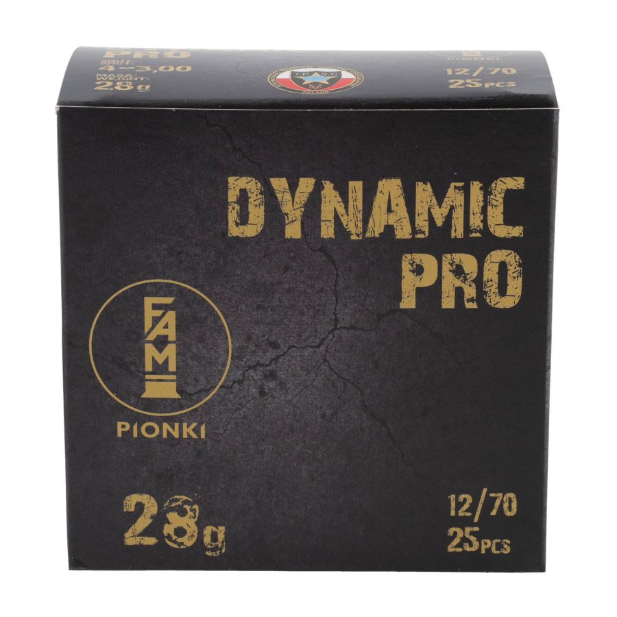 FAM Pionki 12/70 Dynamic Pro 28g 4-3.00mm ammunition 4/4