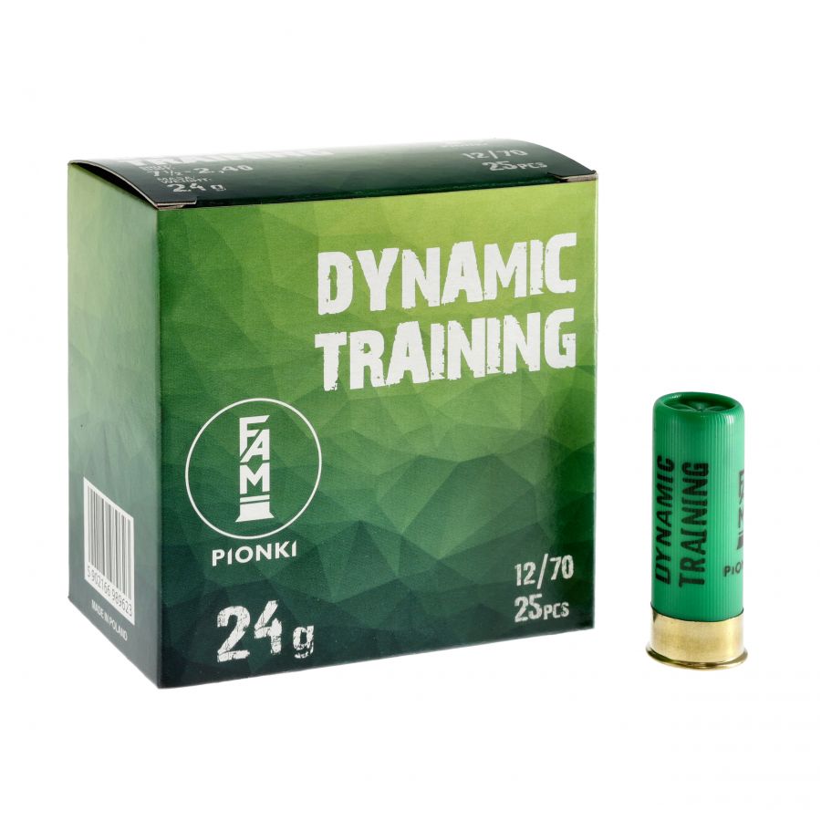 FAM Pionki 12/70 Dynamic Training 24g ammunition 1/4