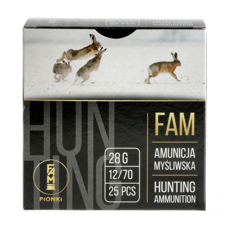 FAM Pionki 12/70 GW 28g 2-3.50mm ammunition 4/4