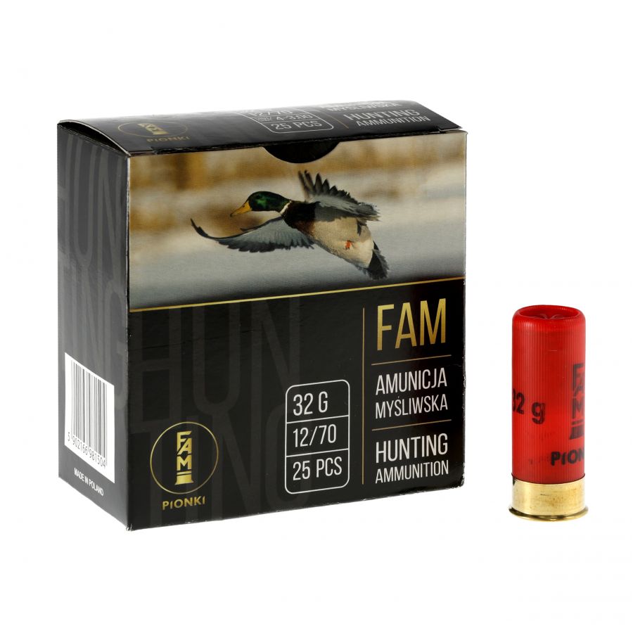 FAM Pionki 12/70 GW 32g 4-3.00mm ammunition 1/4