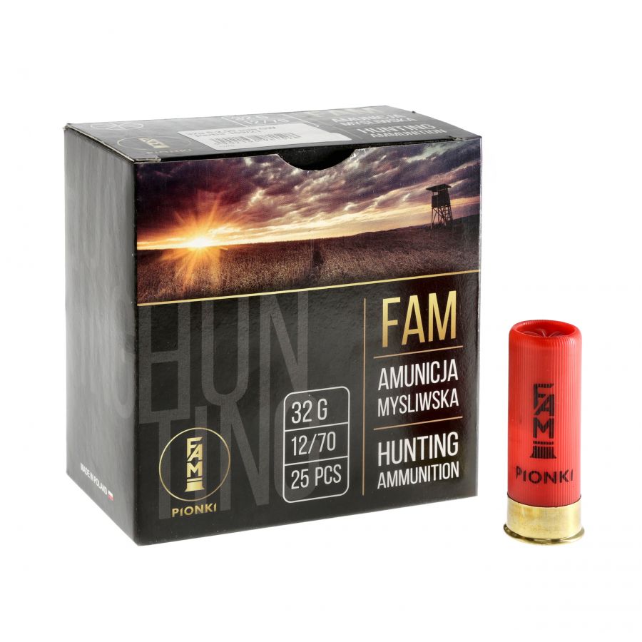 FAM Pionki 12/70 GW 32g 6-2.50mm ammunition 1/4